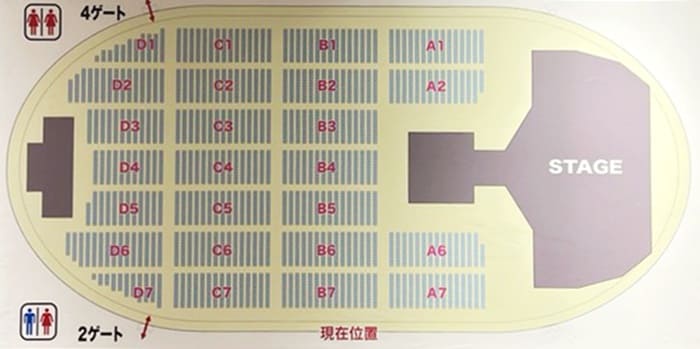 ENHYPEN WORLD TOUR 'MANIFESTO' in JAPAN 日本ガイシホール 座席表・アリーナ構成